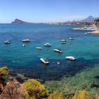 Bucht von Mascarat Altea in Costa Blanca